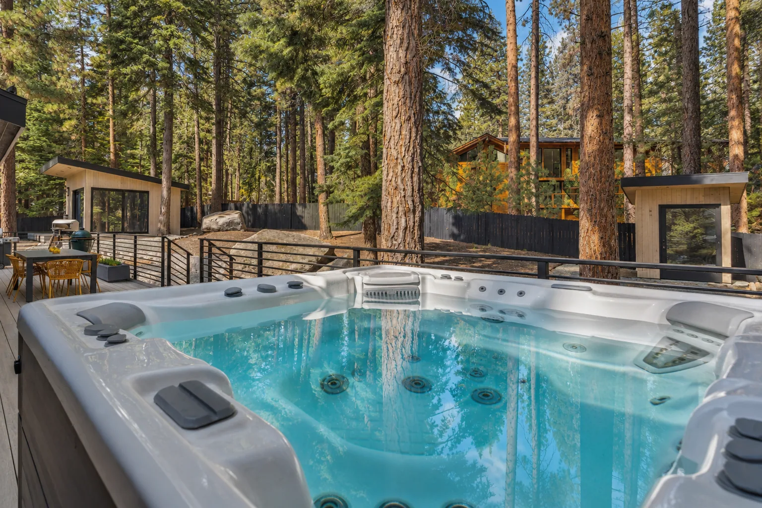 Forest Retreat Hot Tub Deck