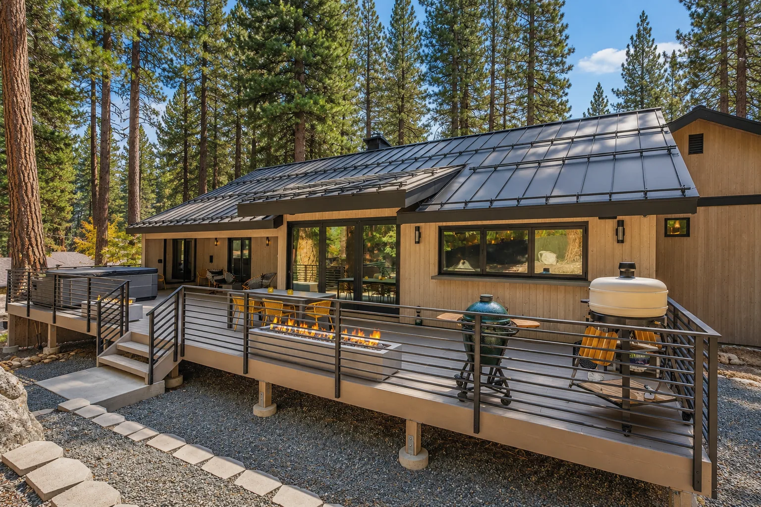 Modern Mountain Cabin Retreat