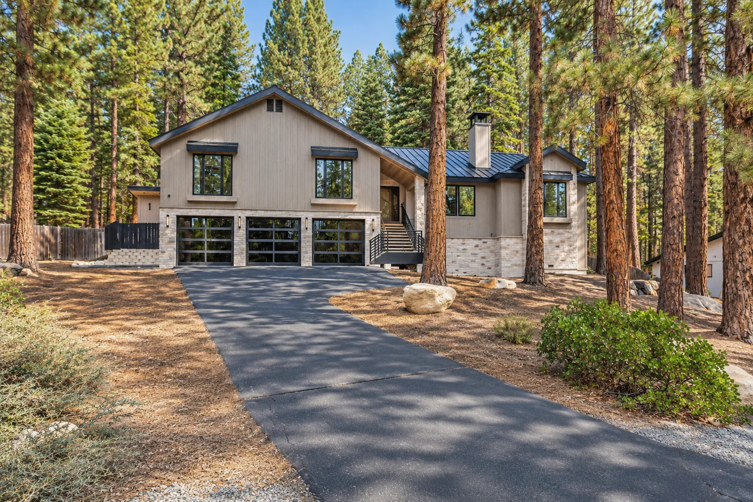 Modern Mountain Home Among Pines